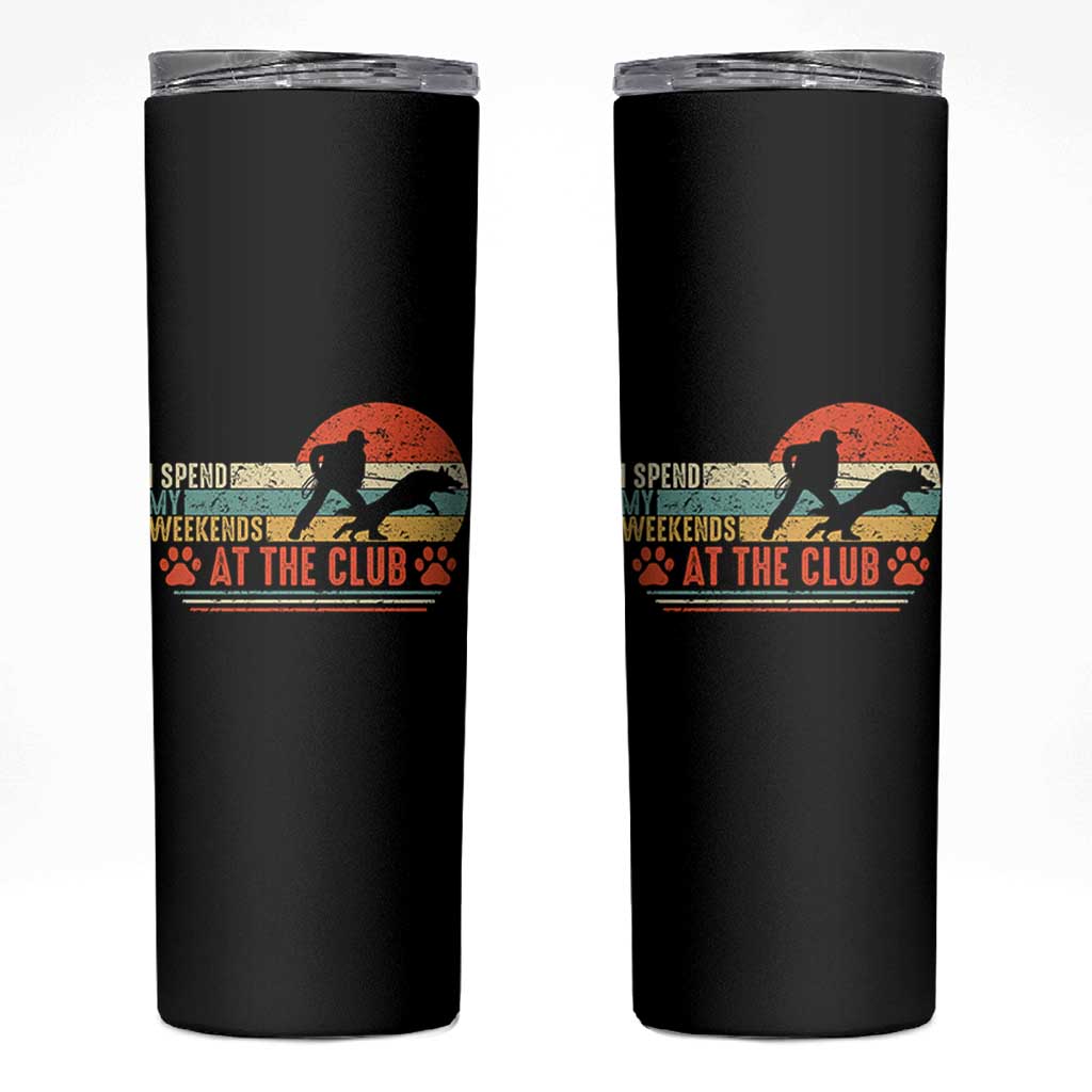 Funny IGP Bite Work Skinny Tumbler Schutzhund Dog Training - Wonder Print Shop