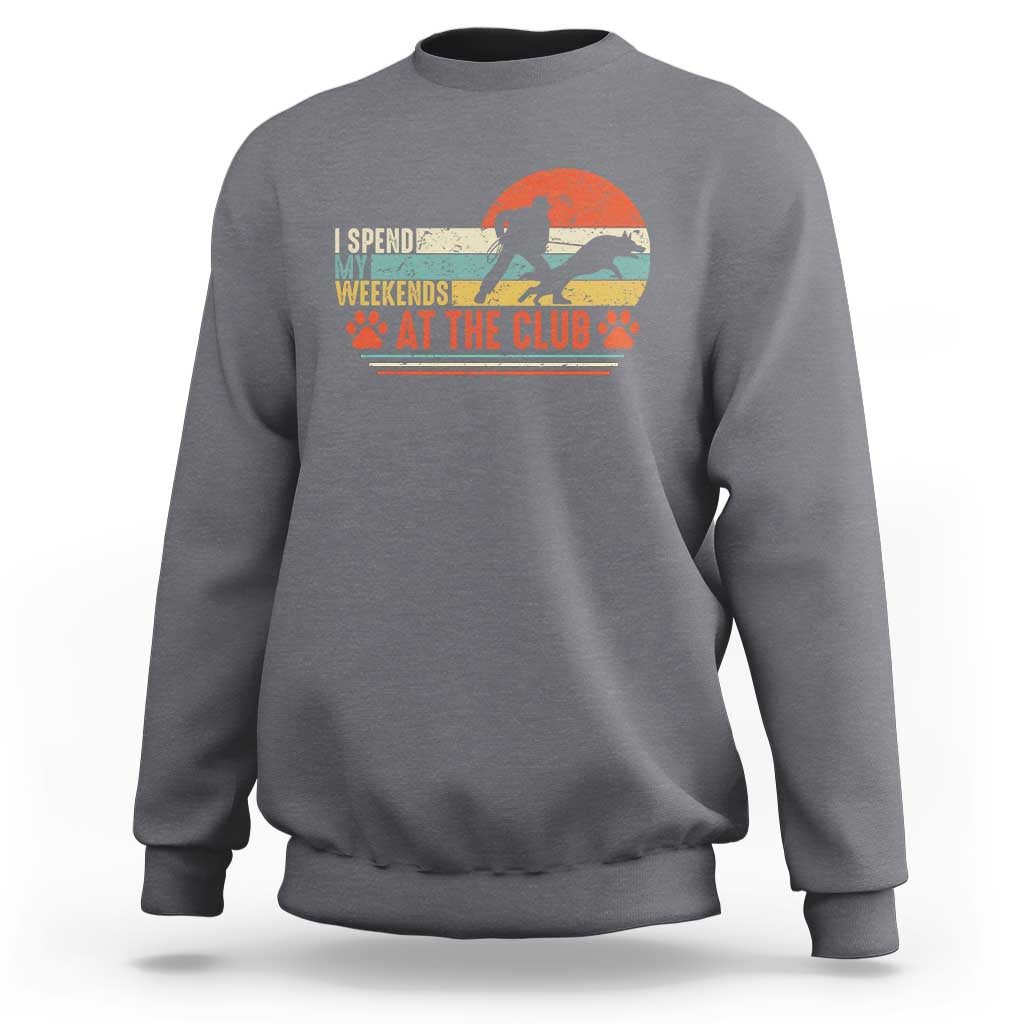 Funny IGP Bite Work Sweatshirt Schutzhund Dog Training - Wonder Print Shop