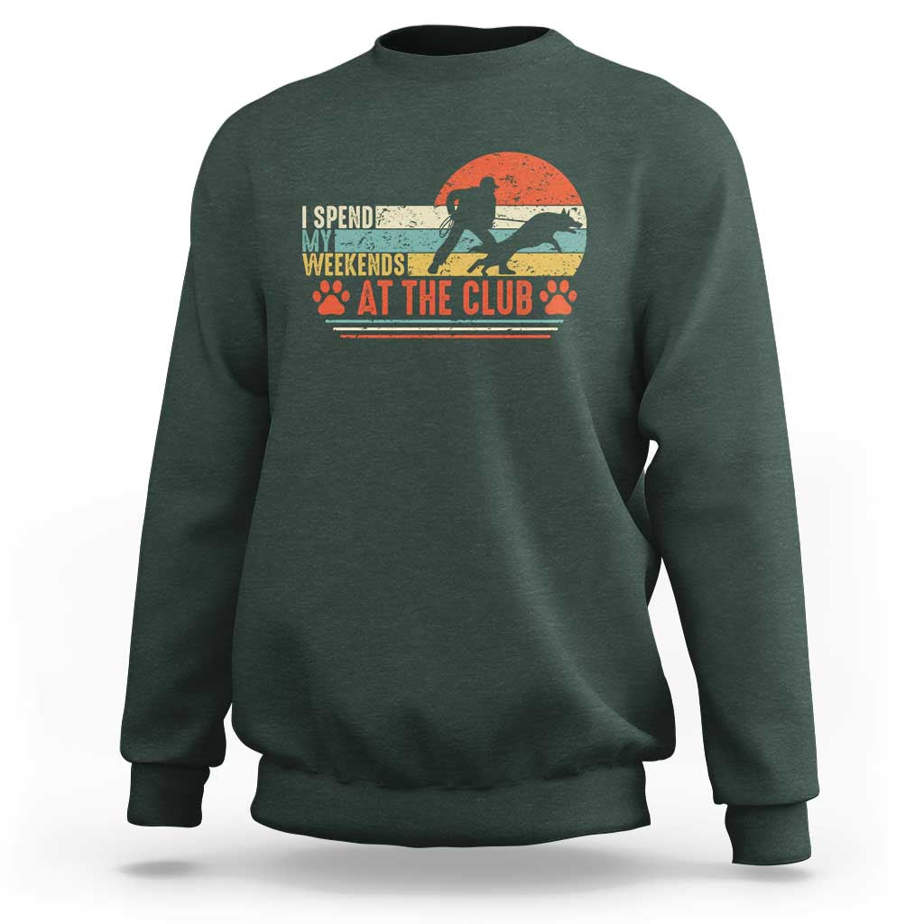 Funny IGP Bite Work Sweatshirt Schutzhund Dog Training - Wonder Print Shop