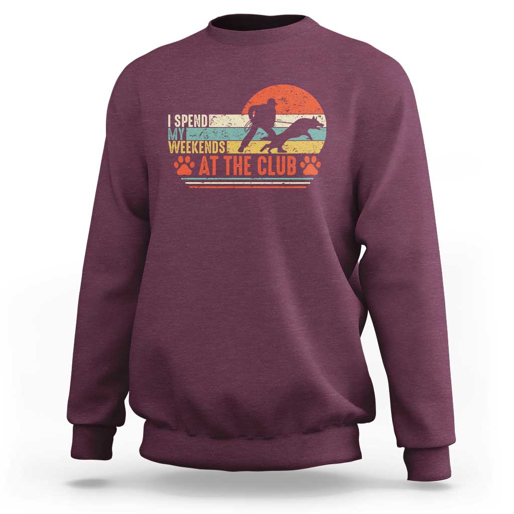 Funny IGP Bite Work Sweatshirt Schutzhund Dog Training - Wonder Print Shop