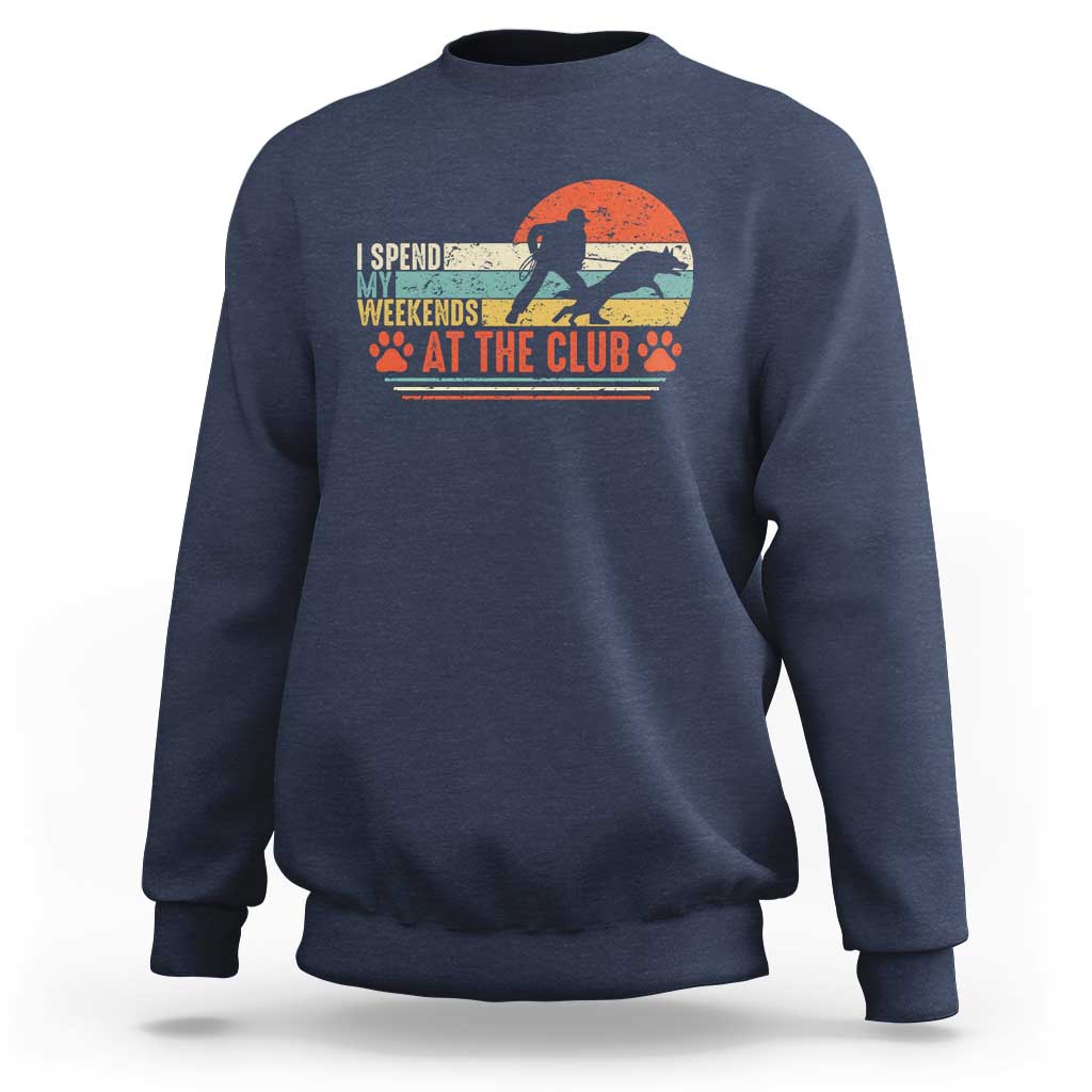 Funny IGP Bite Work Sweatshirt Schutzhund Dog Training - Wonder Print Shop