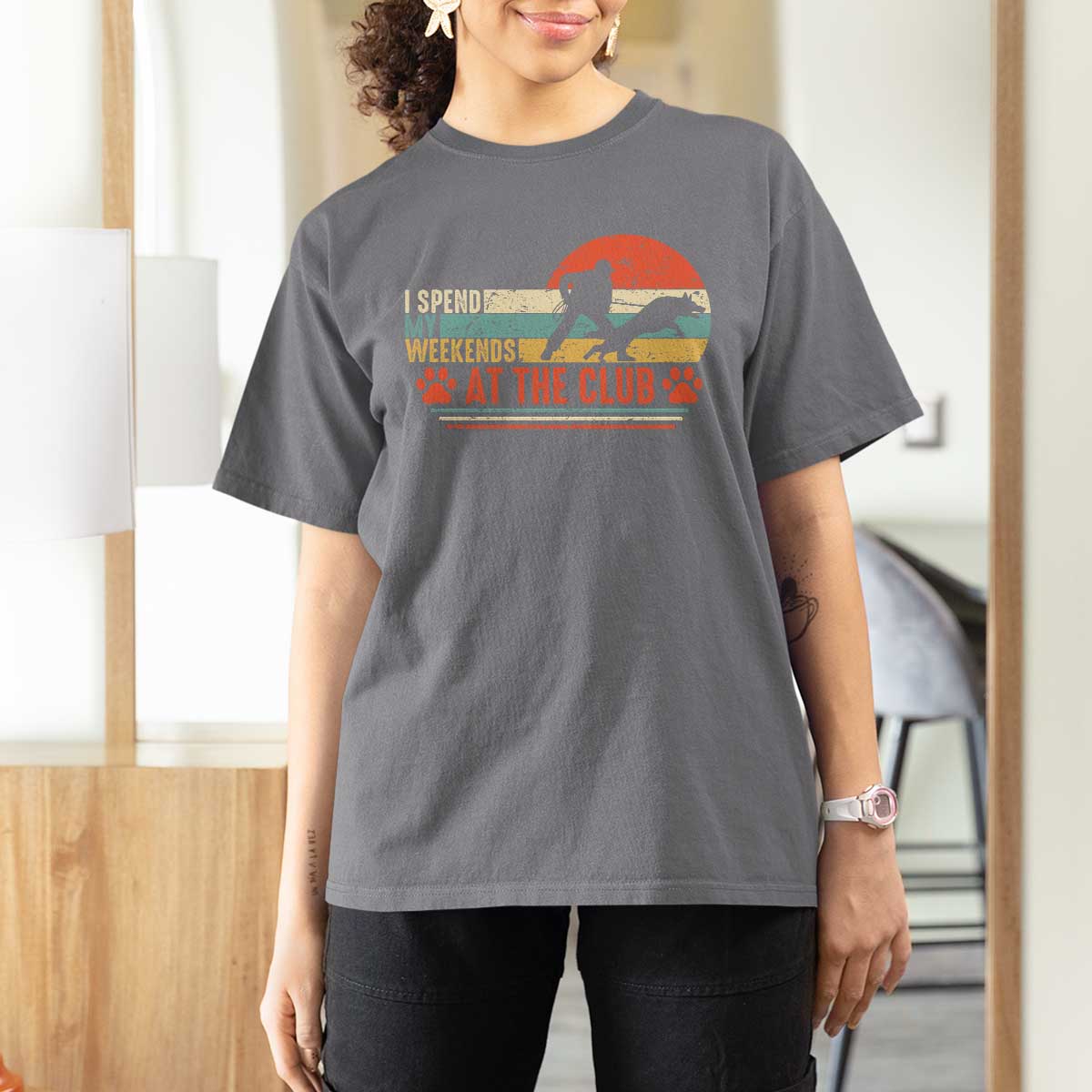 Funny IGP Bite Work T Shirt For Women Schutzhund Dog Training - Wonder Print Shop