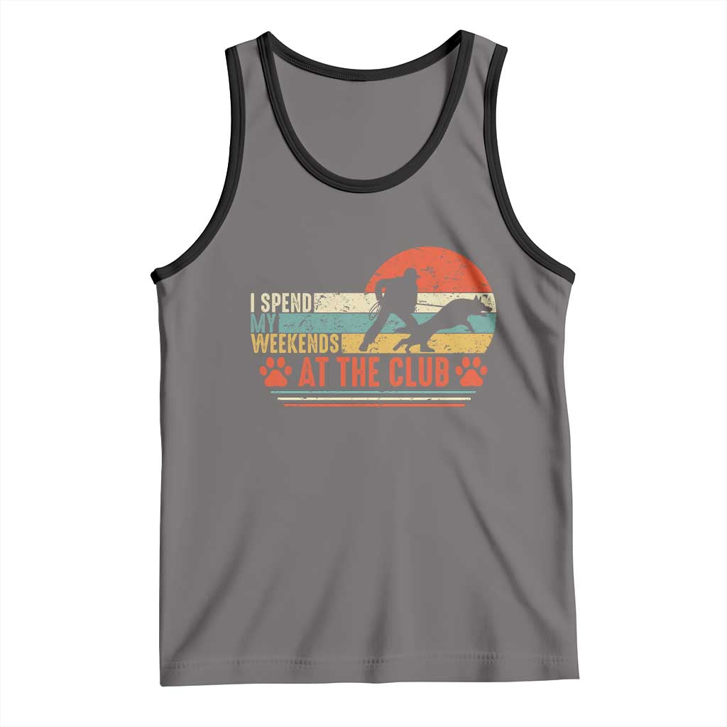 Funny IGP Bite Work Tank Top Schutzhund Dog Training - Wonder Print Shop