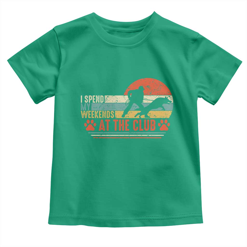 Funny IGP Bite Work Toddler T Shirt Schutzhund Dog Training - Wonder Print Shop