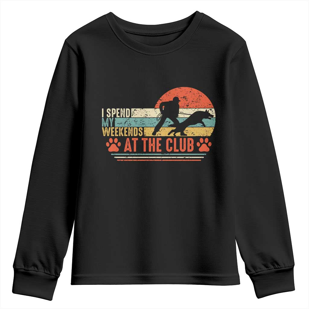 Funny IGP Bite Work Youth Sweatshirt Schutzhund Dog Training - Wonder Print Shop