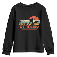 Funny IGP Bite Work Youth Sweatshirt Schutzhund Dog Training - Wonder Print Shop