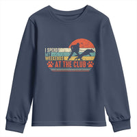 Funny IGP Bite Work Youth Sweatshirt Schutzhund Dog Training - Wonder Print Shop
