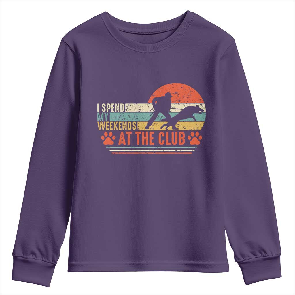Funny IGP Bite Work Youth Sweatshirt Schutzhund Dog Training - Wonder Print Shop