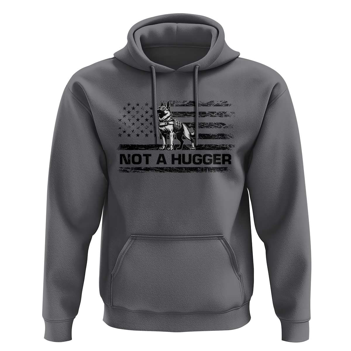 Belgian Malinois American Flag Hoodie K9 Dog Lovers German Shepherd - Wonder Print Shop