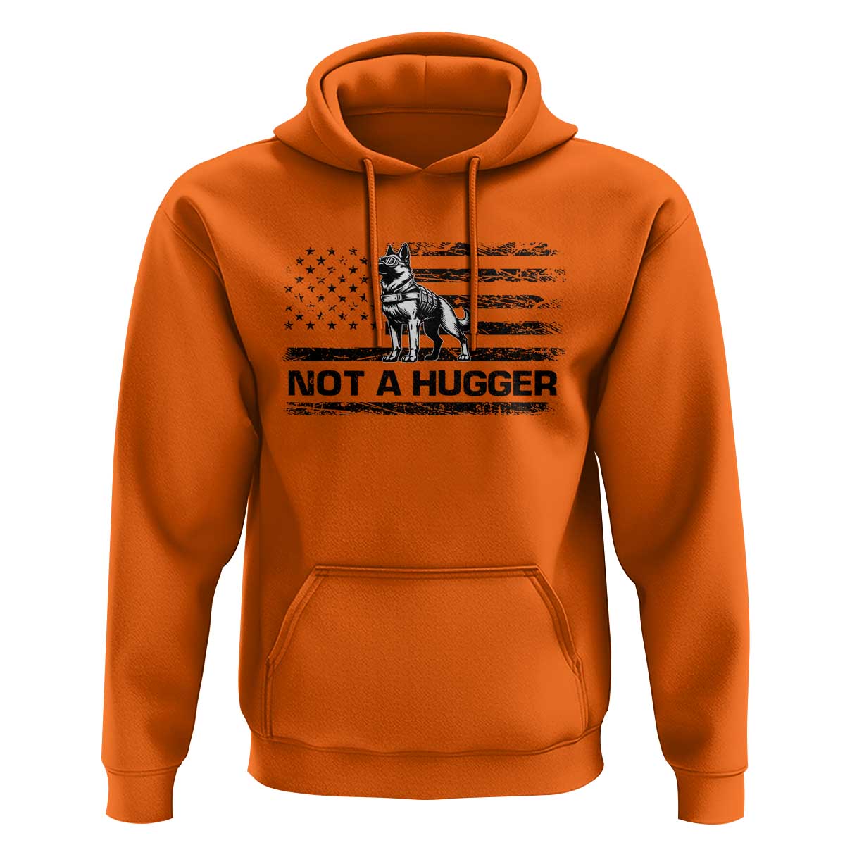 Belgian Malinois American Flag Hoodie K9 Dog Lovers German Shepherd - Wonder Print Shop