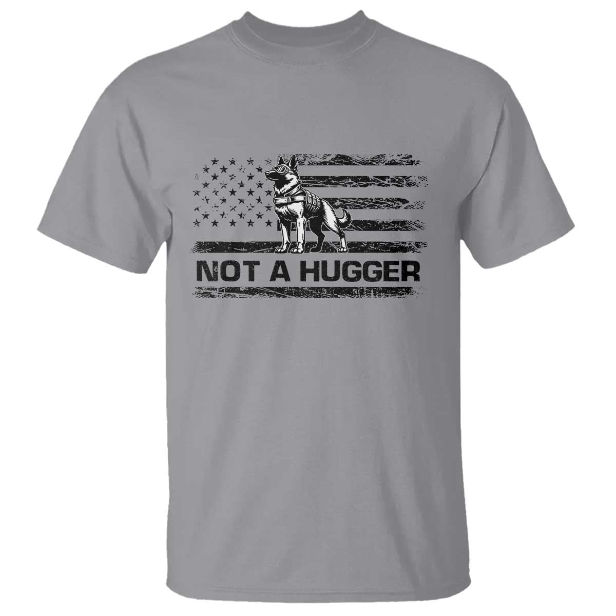 Belgian Malinois American Flag T Shirt K9 Dog Lovers German Shepherd - Wonder Print Shop