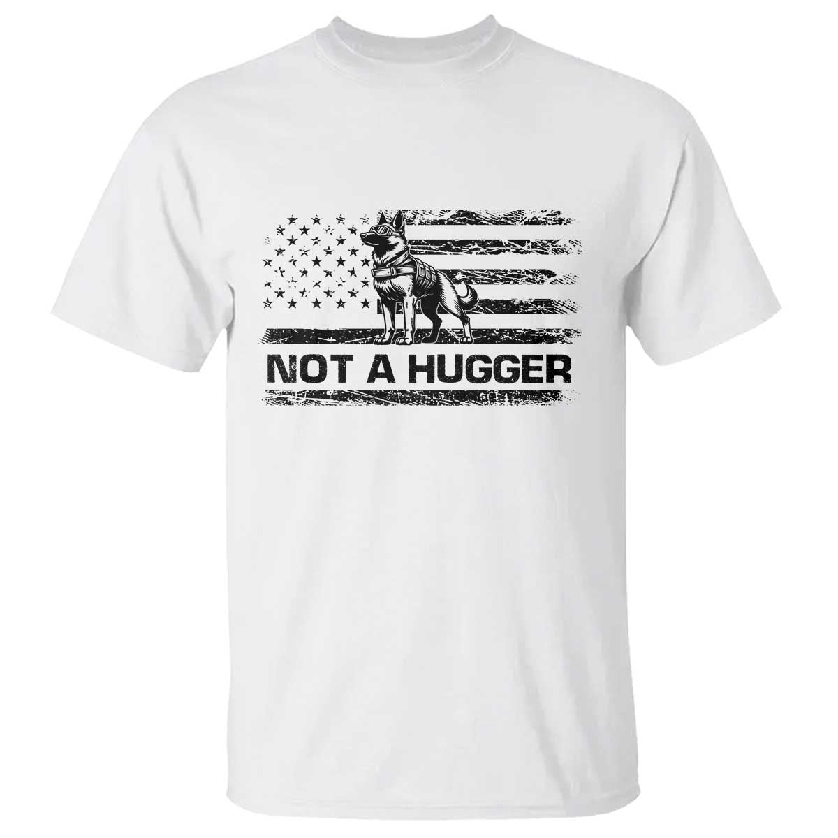 Belgian Malinois American Flag T Shirt K9 Dog Lovers German Shepherd - Wonder Print Shop