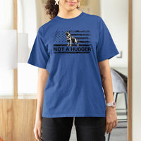 Belgian Malinois American Flag T Shirt For Women K9 Dog Lovers German Shepherd - Wonder Print Shop