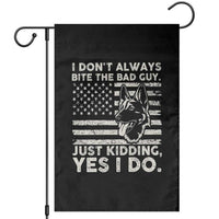 Funny K9 Garden Flag Belgian Malinois American Flag Police Officer - Wonder Print Shop