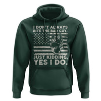 Funny K9 Hoodie Belgian Malinois American Flag Police Officer - Wonder Print Shop