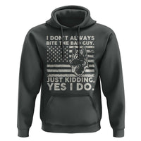 Funny K9 Hoodie Belgian Malinois American Flag Police Officer - Wonder Print Shop