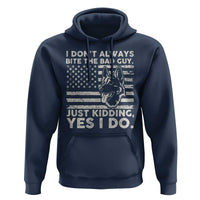 Funny K9 Hoodie Belgian Malinois American Flag Police Officer - Wonder Print Shop