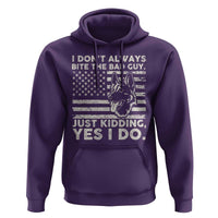 Funny K9 Hoodie Belgian Malinois American Flag Police Officer - Wonder Print Shop