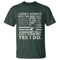Funny K9 T Shirt Belgian Malinois American Flag Police Officer - Wonder Print Shop