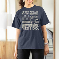 Funny K9 T Shirt For Women Belgian Malinois American Flag Police Officer - Wonder Print Shop