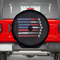 B2 Spirit Spare Tire Cover B-2 Stealth Bomber Aircraft American Flag Patriotic - Wonder Print Shop