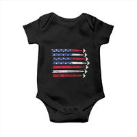 B2 Spirit Baby Onesie B-2 Stealth Bomber Aircraft American Flag Patriotic - Wonder Print Shop