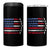 B2 Spirit 4 in 1 Can Cooler Tumbler B-2 Stealth Bomber Aircraft American Flag Patriotic - Wonder Print Shop
