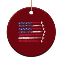 B2 Spirit Ceramic Ornament B-2 Stealth Bomber Aircraft American Flag Patriotic - Wonder Print Shop
