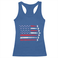 B2 Spirit Racerback Tank Top B-2 Stealth Bomber Aircraft American Flag Patriotic - Wonder Print Shop