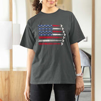 B2 Spirit T Shirt For Women B-2 Stealth Bomber Aircraft American Flag Patriotic - Wonder Print Shop