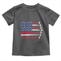 B2 Spirit Toddler T Shirt B-2 Stealth Bomber Aircraft American Flag Patriotic - Wonder Print Shop