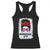 Boricua Girl Racerback Tank Top Messy Bun Puerto Rican Flag Hibiscus Flower - Wonder Print Shop