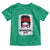 Boricua Girl Toddler T Shirt Messy Bun Puerto Rican Flag Hibiscus Flower - Wonder Print Shop