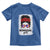 Boricua Girl Toddler T Shirt Messy Bun Puerto Rican Flag Hibiscus Flower - Wonder Print Shop
