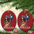 Puerto Rico Pin Up Girl Christmas Ornament Taino Boricua Puerto Rican Flag - Wonder Print Shop