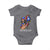 Puerto Rico Pin Up Girl Baby Onesie Taino Boricua Puerto Rican Flag - Wonder Print Shop