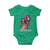 Puerto Rico Pin Up Girl Baby Onesie Taino Boricua Puerto Rican Flag - Wonder Print Shop