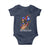 Puerto Rico Pin Up Girl Baby Onesie Taino Boricua Puerto Rican Flag - Wonder Print Shop