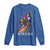 Puerto Rico Pin Up Girl Long Sleeve Shirt Taino Boricua Puerto Rican Flag - Wonder Print Shop