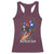 Puerto Rico Pin Up Girl Racerback Tank Top Taino Boricua Puerto Rican Flag - Wonder Print Shop