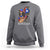 Puerto Rico Pin Up Girl Sweatshirt Taino Boricua Puerto Rican Flag - Wonder Print Shop