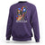 Puerto Rico Pin Up Girl Sweatshirt Taino Boricua Puerto Rican Flag - Wonder Print Shop