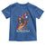 Puerto Rico Pin Up Girl Toddler T Shirt Taino Boricua Puerto Rican Flag - Wonder Print Shop