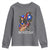 Puerto Rico Pin Up Girl Youth Sweatshirt Taino Boricua Puerto Rican Flag - Wonder Print Shop