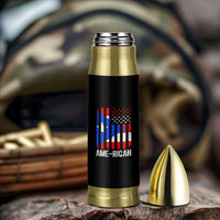 Puerto Rican American Flag Bullet Tumbler AME-RICAN Boricua Pride