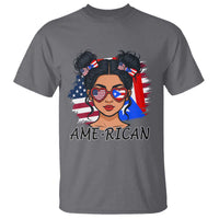 Puerto Rican American Girl T Shirt AME-RICAN Boricua Pride