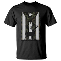Deer Hunting Camo Puerto Rican Flag T Shirt Boricua Hunters