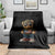 Camo Teddy Bear Puerto Rico Flag Throw Blanket Camouflage Rican Boricua - Wonder Print Shop