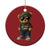 Camo Teddy Bear Puerto Rico Flag Christmas Ornament Camouflage Rican Boricua - Wonder Print Shop