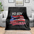 Puerto Rico Boricua Throw Blanket Vintage Coqui Puerto Rican Flag Pride Yo Soy Boricua - Wonder Print Shop
